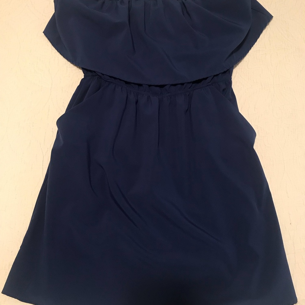 Strapless dress
